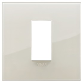 Placca Classic 1M Reflex avorio scatola rotonda Vimar Arkè 19641.67
