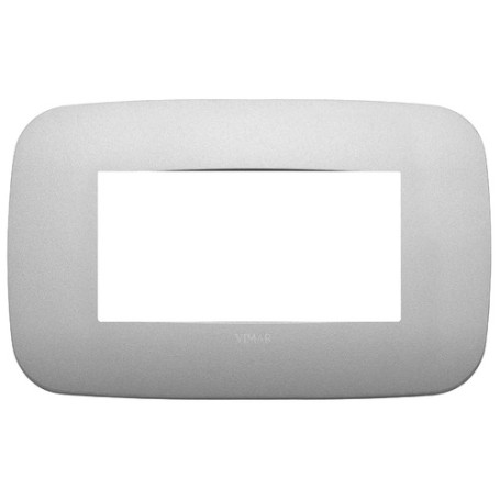 Placca Round 4M argento matt Vimar Arkè 19684.23 Placca Round 4M argento matt Vimar Arkè 19684.23