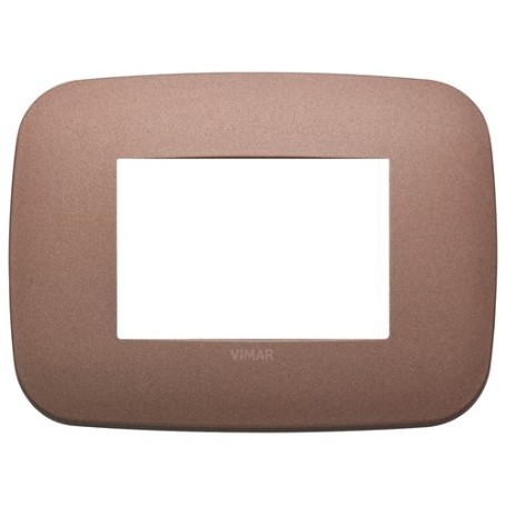 Placca Round 3M bronzo matt Vimar Arkè 19683.24 Placca Round 3M bronzo matt Vimar Arkè 19683.24