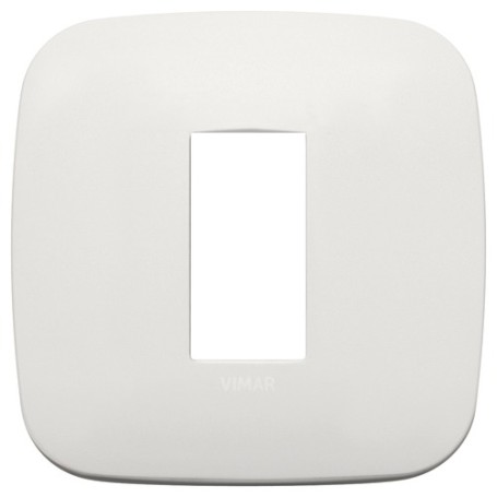 Placca Round 1M perla matt scatola rotonda Vimar Arkè 19671.25 Placca Round 1M perla matt scatola rotonda Vimar Arkè 19671.25