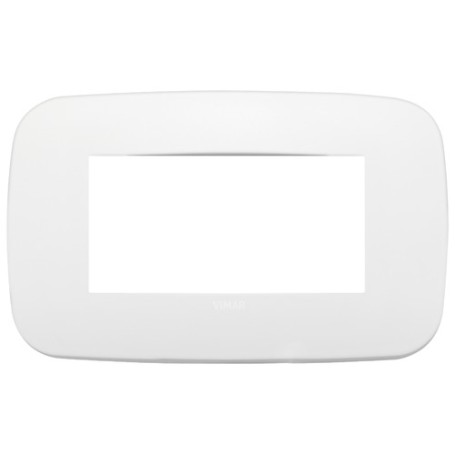 Placca Round 4M polar matt Vimar Arkè 19684.26