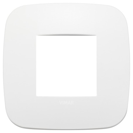 Placca Round 2M polar matt scatola rotonda Vimar Arkè 19672.26 Placca Round 2M polar matt scatola rotonda Vimar Arkè 19672.26