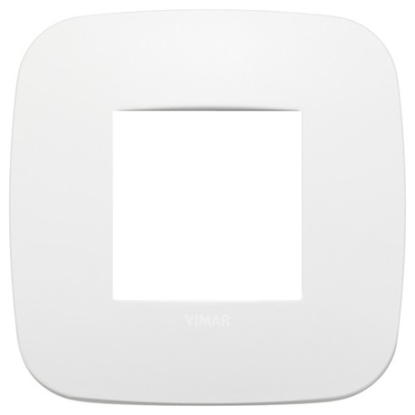 Placca Round 2M polar matt total look scatola rotonda Vimar Arkè 19672.B26 Placca Round 2M polar matt total look scatola rotonda Vimar Arkè 19672.B26