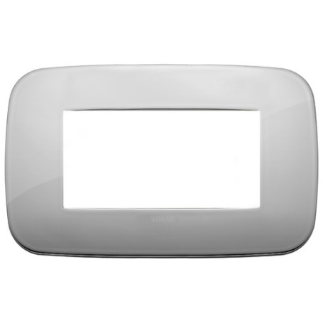 Placca Round 4M cromo Vimar Arkè 19684.28