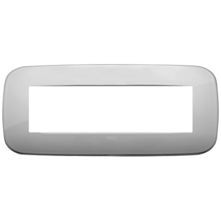 Placca Round 7M cromo Vimar Arkè 19687.28