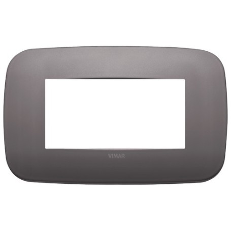 Placca Round 4M nichel dark Vimar Arkè 19684.29