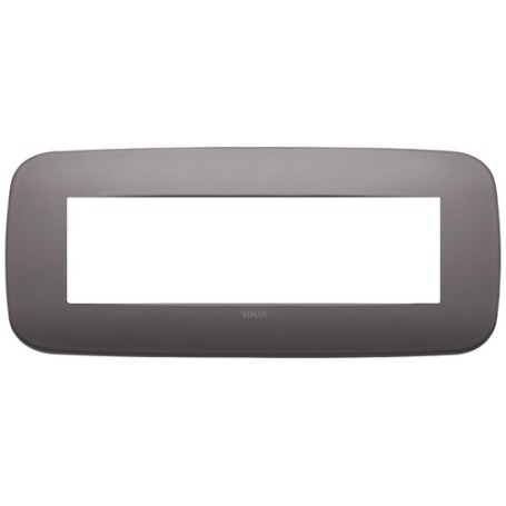 Placca Round 7M nichel dark Vimar Arkè 19687.29 Placca Round 7M nichel dark Vimar Arkè 19687.29