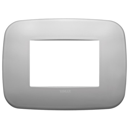 Placca Round 3M nichel matt Vimar Arkè 19683.30 Placca Round 3M nichel matt Vimar Arkè 19683.30