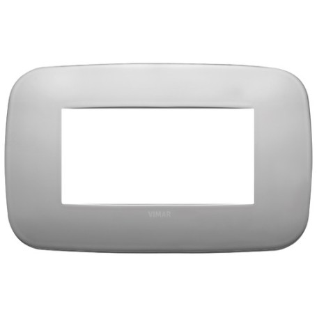 Placca Round 4M nichel matt Vimar Arkè 19684.30 Placca Round 4M nichel matt Vimar Arkè 19684.30