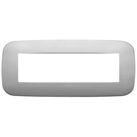 Placca Round 7M nichel matt Vimar Arkè 19687.30