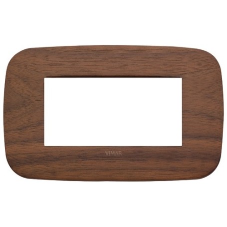 Placca Round 4M noce Vimar Arkè 19684.51