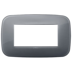 Placca Round 4M Reflex grigio fumè Vimar Arkè 19684.61