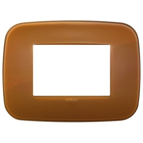 Placca Round 3M Reflex caramel Vimar Arkè 19683.62