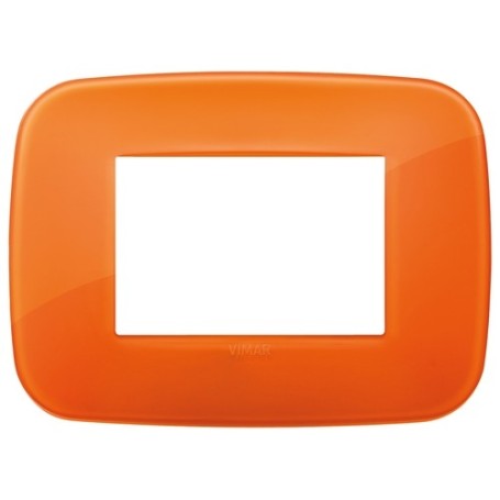 Placca Round 3M Reflex orange Vimar Arkè 19683.63 Placca Round 3M Reflex orange Vimar Arkè 19683.63