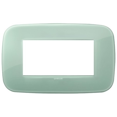 Placca Round 4M Reflex salvia Vimar Arkè 19684.65 Placca Round 4M Reflex salvia Vimar Arkè 19684.65