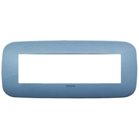 Placca Round 7M blu Vimar Arkè 19687.86