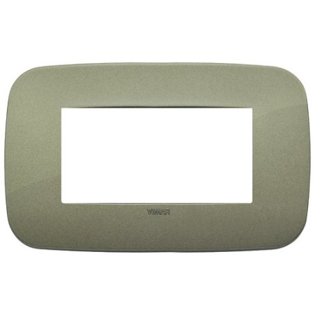 Placca Round 4M verde Vimar Arkè 19684.87 Placca Round 4M verde Vimar Arkè 19684.87