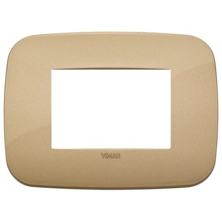 Placca Round 3M oro antico Vimar Arkè 19683.88 Placca Round 3M oro antico Vimar Arkè 19683.88