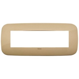 Placca Round 7M oro antico Vimar Arkè 19687.88