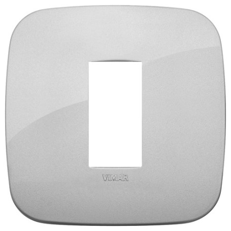 Placca Round 1M silver Vimar Arkè 19671.89
