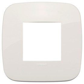Placca Round 2M avorio scatola rotonda Vimar Arkè 19672.83