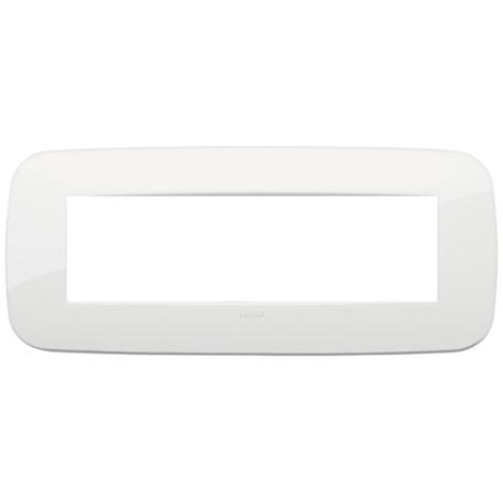 Placca Round 7M bianco Vimar Arkè 19687.84 Placca Round 7M bianco Vimar Arkè 19687.84