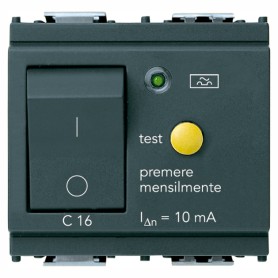 Interruttore bipolare Vimar idea 2p 16A
