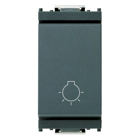 Pulsante 1P NO 10A simbolo luce Vimar 16081 Idea Pulsante 1P NO 10A simbolo luce Vimar 16081 Idea