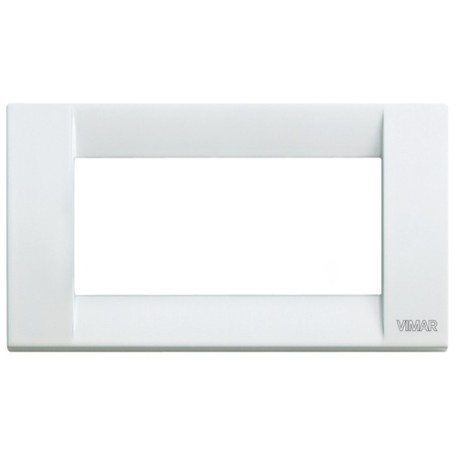 Placca Classica 4M bianco Vimar Idea 16734.01 Placca Classica 4M bianco Vimar Idea 16734.01