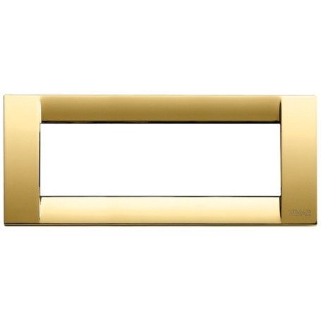 Placca Classica 6M oro lucido Vimar Idea 16736.32 Placca Classica 6M oro lucido Vimar Idea 16736.32