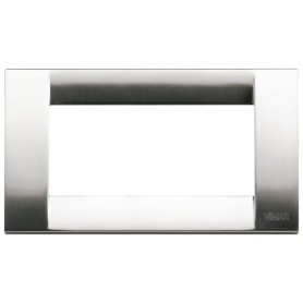 Placca Classica 4M nichel spazzolato Vimar Idea 16734.34