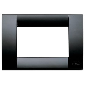 Placca Classica 3M nero Vimar Idea 16743.16