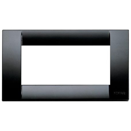 Placca Classica 4M nero Vimar Idea 16744.16 Placca Classica 4M nero Vimar Idea 16744.16