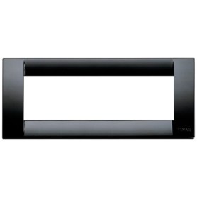 Placca Classica 6M nero Vimar Idea 16746.16