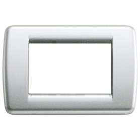 Placca Rondò 3M argento metall. Vimar Idea 16753.21
