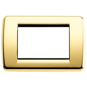 Placca Rondò 3M oro lucido Vimar Idea 16753.32