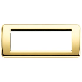 Placca Rondò 6M oro lucido Vimar Idea 16756.32