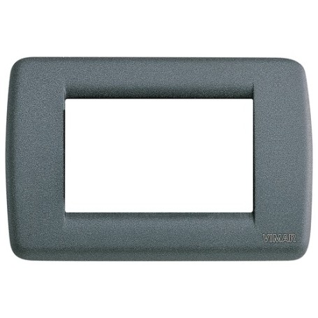 Placca Rondò 3M ardesia Vimar Idea 16753.46 Placca Rondò 3M ardesia Vimar Idea 16753.46