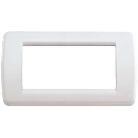 Placca Rondò 4M bianco Idea Vimar Idea 16764.04