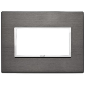 Placca 4M grigio lava Vimar Eikon Evo 21654.03
