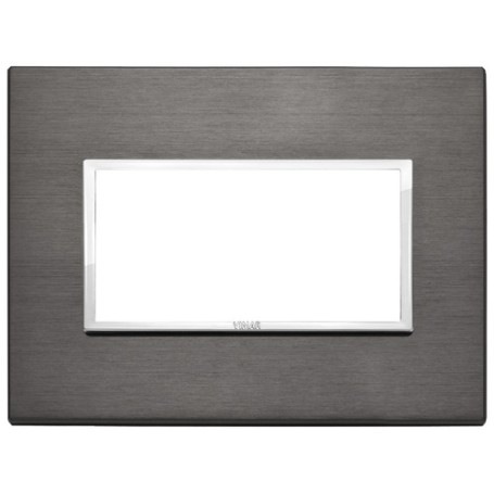 Placca 4M grigio lava Vimar Eikon Evo 21654.03 Placca 4M grigio lava Vimar Eikon Evo 21654.03