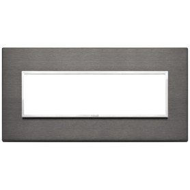Placca 7M grigio lava Vimar Eikon Evo 21657.03