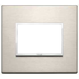 Placca 3M bronzo chiaro Vimar Eikon Evo 21653.04