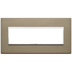 Placca 7M bronzo scuro Vimar Eikon Evo 21657.05