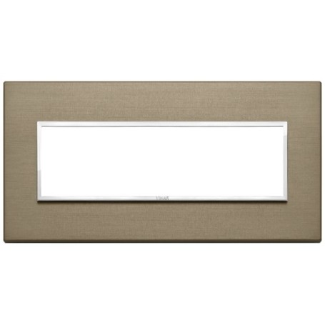 Placca 7M bronzo scuro Vimar Eikon Evo 21657.05 Placca 7M bronzo scuro Vimar Eikon Evo 21657.05