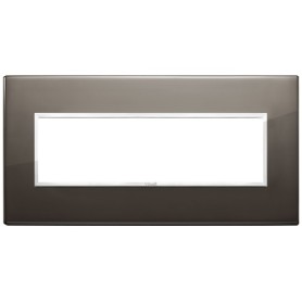 Placca 7M nero zaffiro Vimar Eikon Evo 21657.06