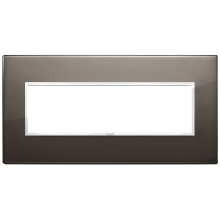 Placca 7M nero zaffiro Vimar Eikon Evo 21657.06 Placca 7M nero zaffiro Vimar Eikon Evo 21657.06