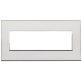 Placca 7M argento Vimar Eikon Evo 21657.07.01
