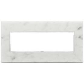 Placca 7M bianco di Carrara Vimar Eikon Evo 21657.51