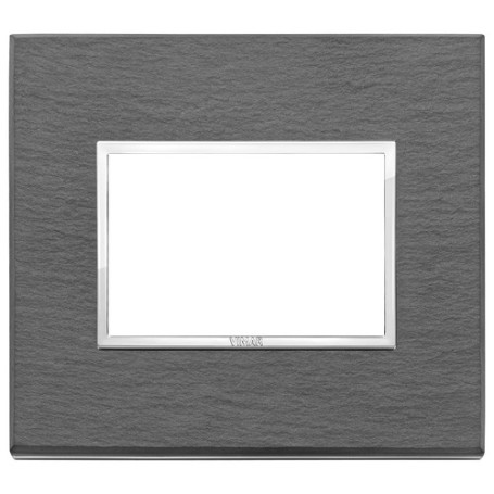 Placca 3M ardesia a spacco Vimar Eikon Evo 21653.52 Placca 3M ardesia a spacco Vimar Eikon Evo 21653.52